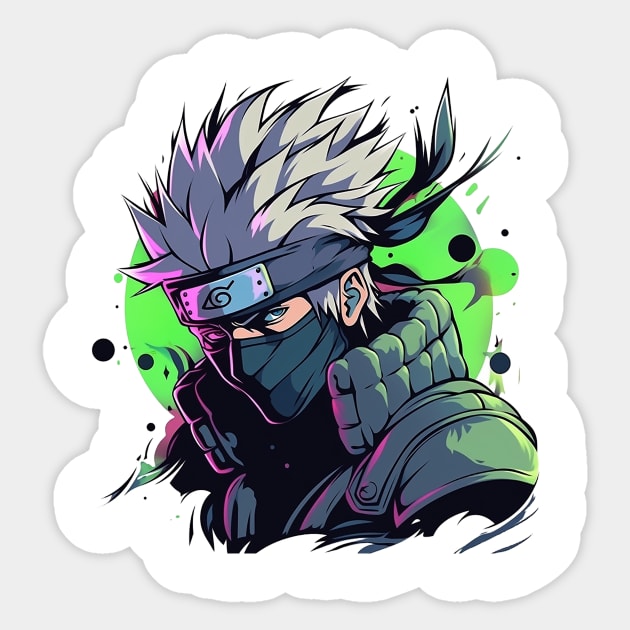 kakashi Sticker by pokermoment